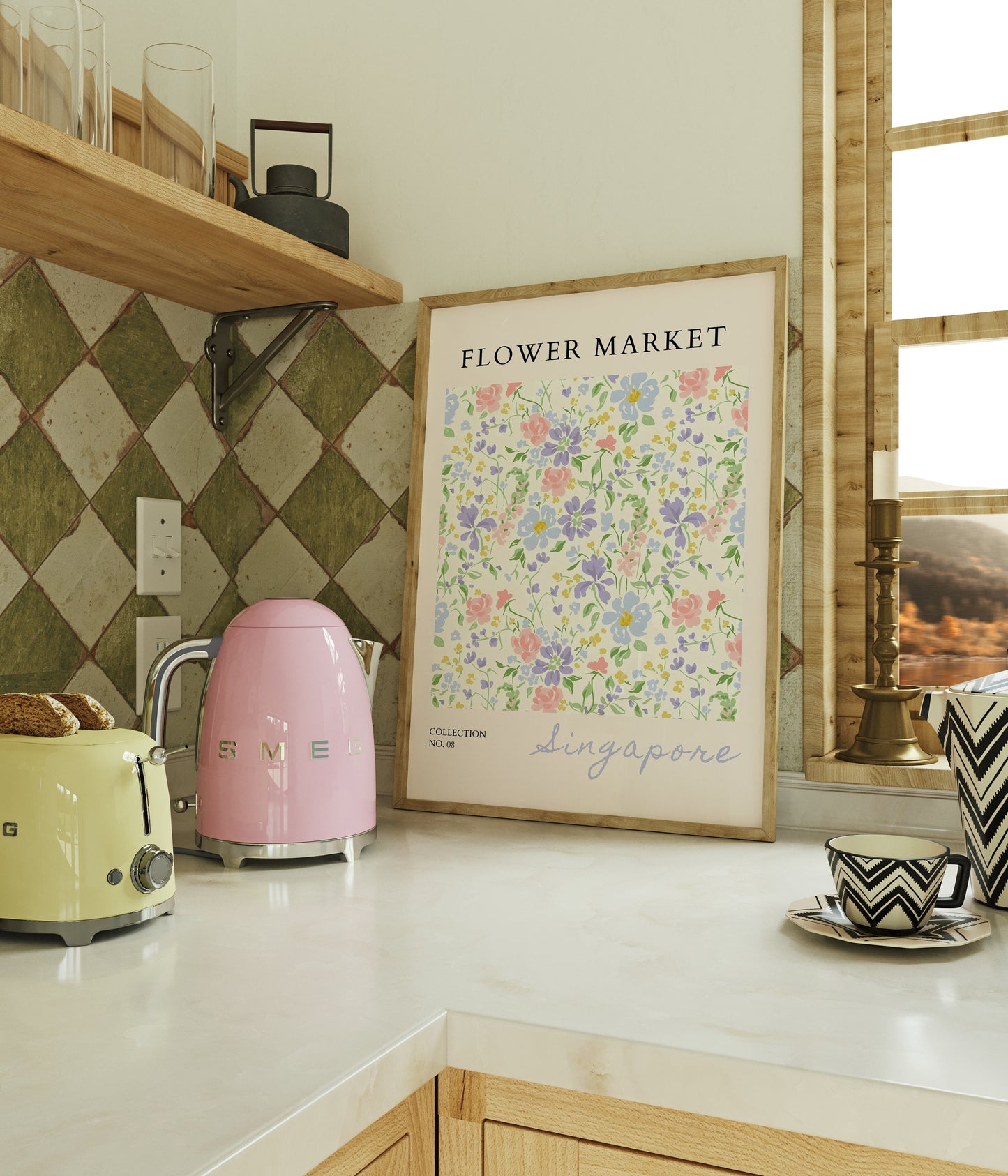 Henri Matisse Flower Market Print