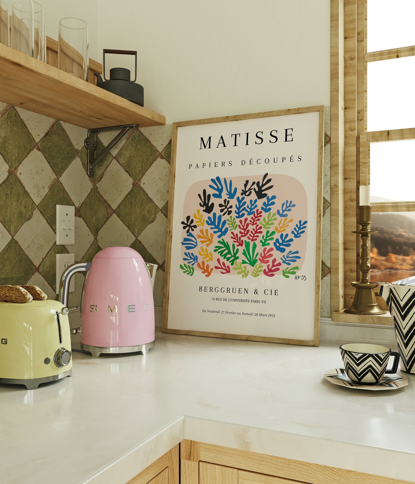 Matisse Papiers DΓ©coupΓ©s Exhibition Poster