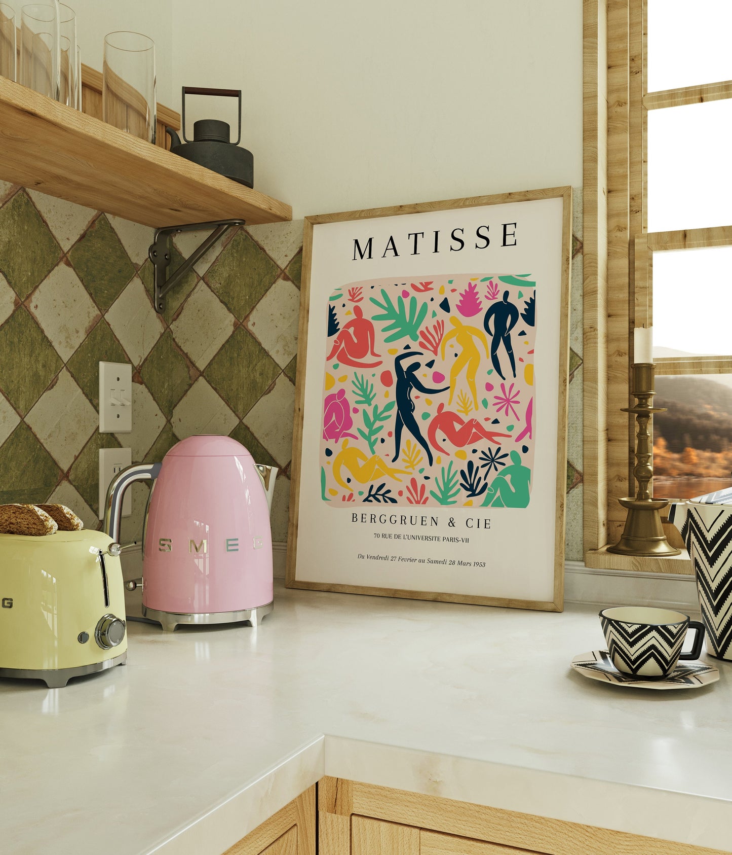 Matisse Print Colourful Nude figures Print