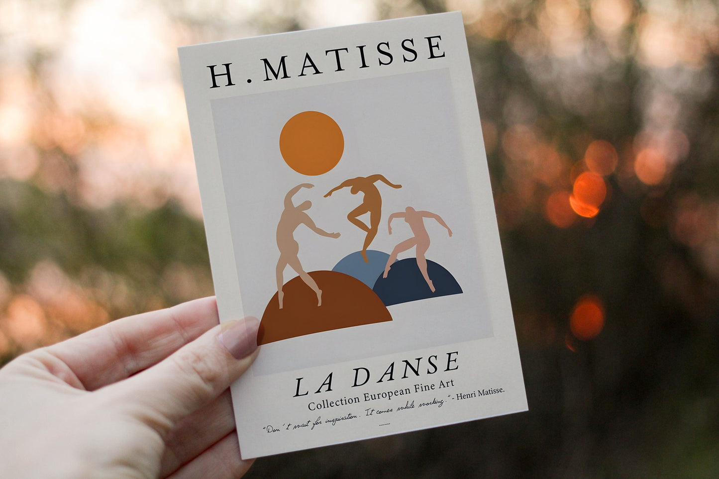 Henri Matisse Nudists Exhibition Poster