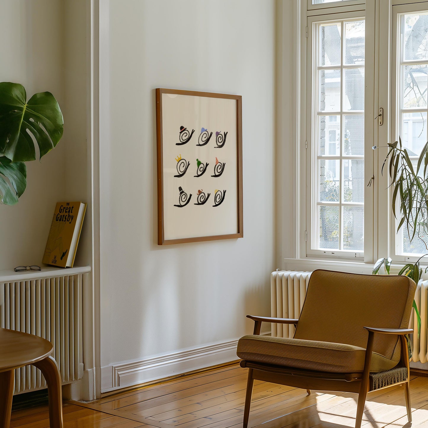 Snail Wall Art Print