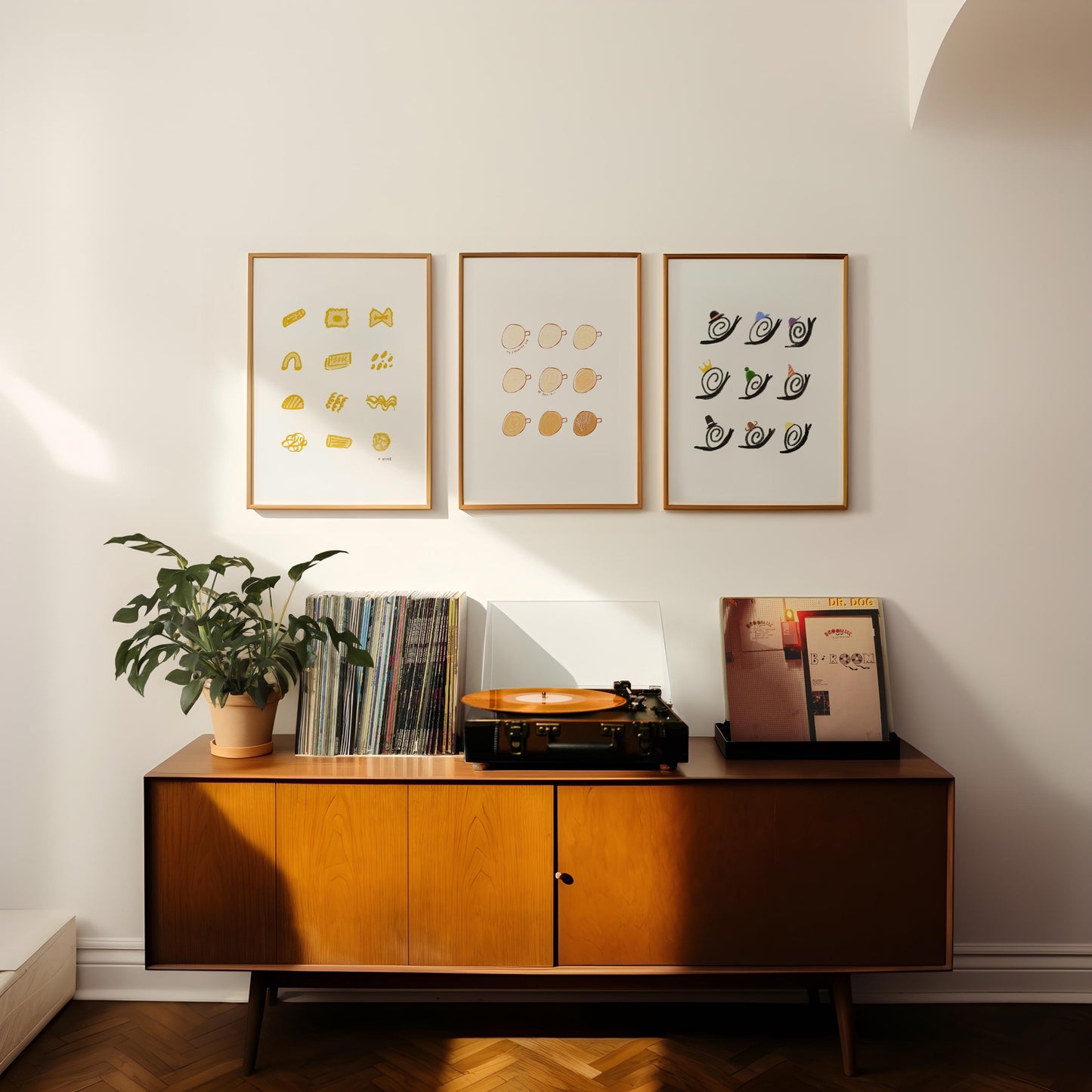 Cup of Tea Wall Art Print - You're my Favourite Cup of Tea Message - Cafe Kitchen Print Decor Tea Colour Chart Poster - Valentines day gift