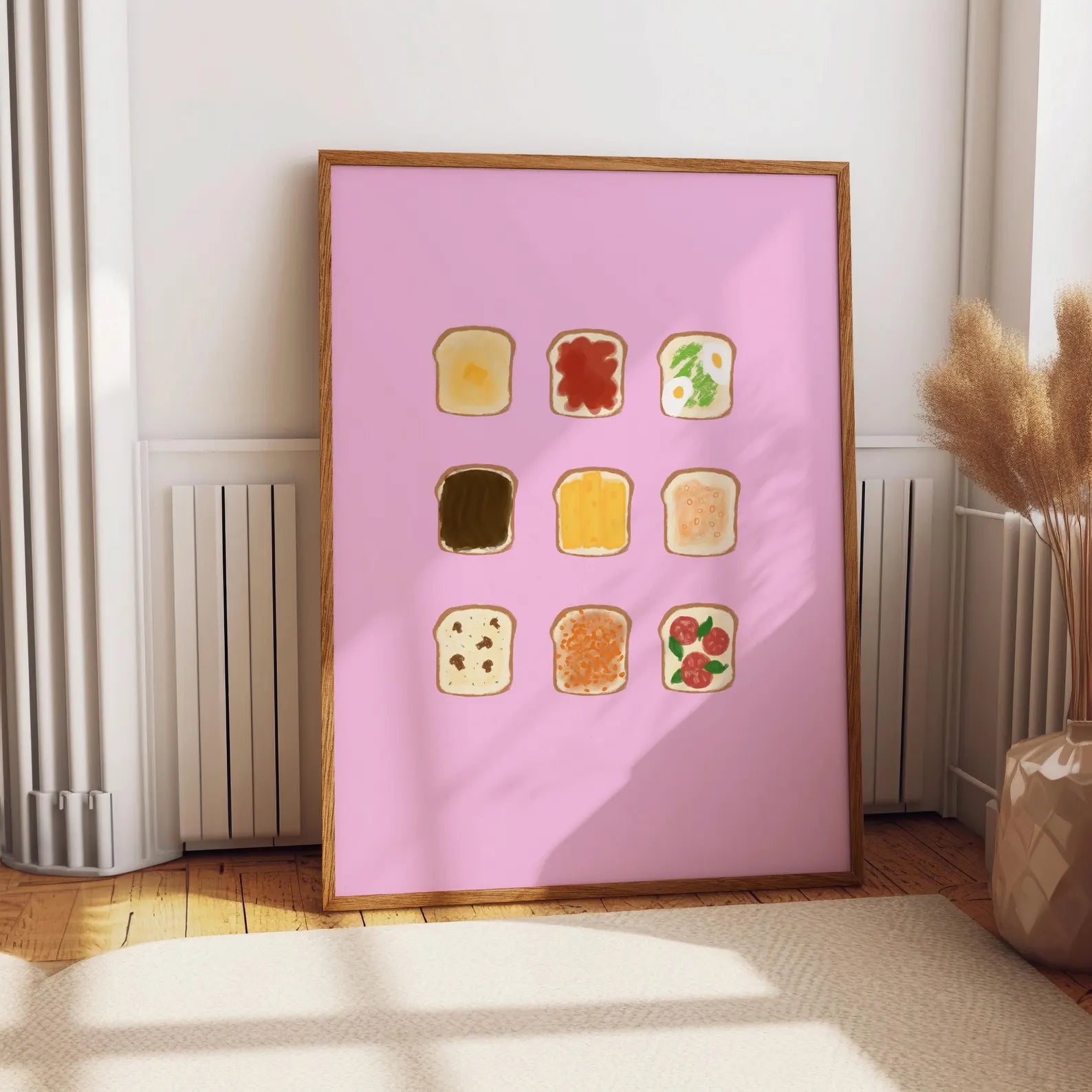 Kitchen Wall Print Food Art Home Decor