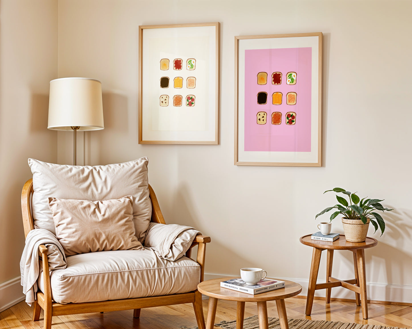 Food Art Wall Peint for Home Decor