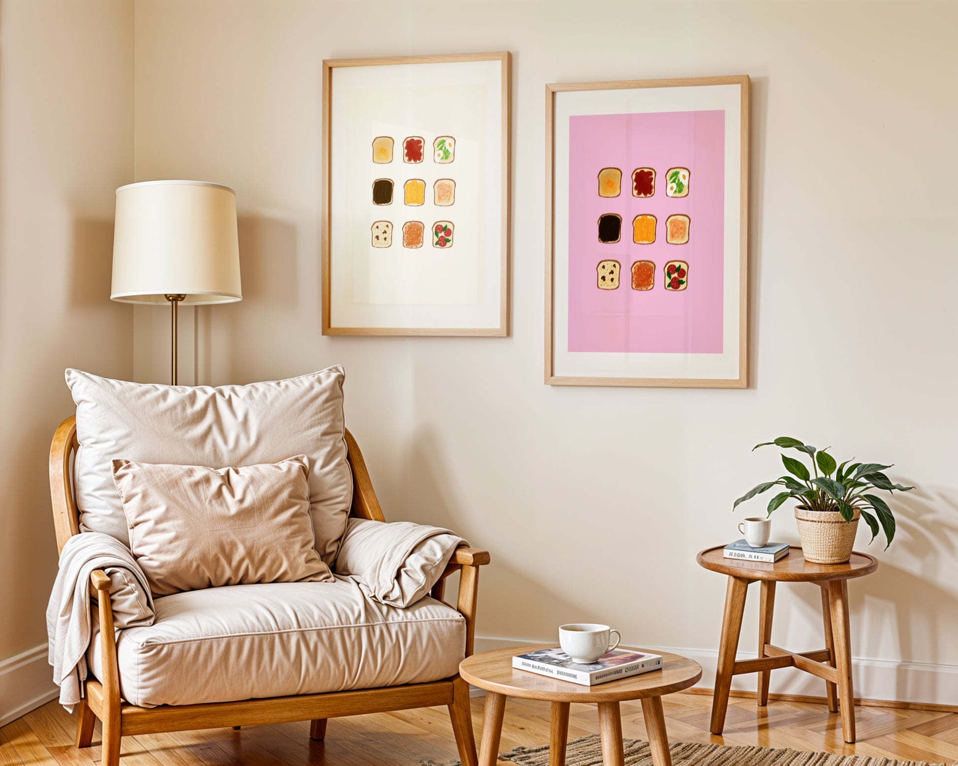 Food Art Wall Peint for Home Decor