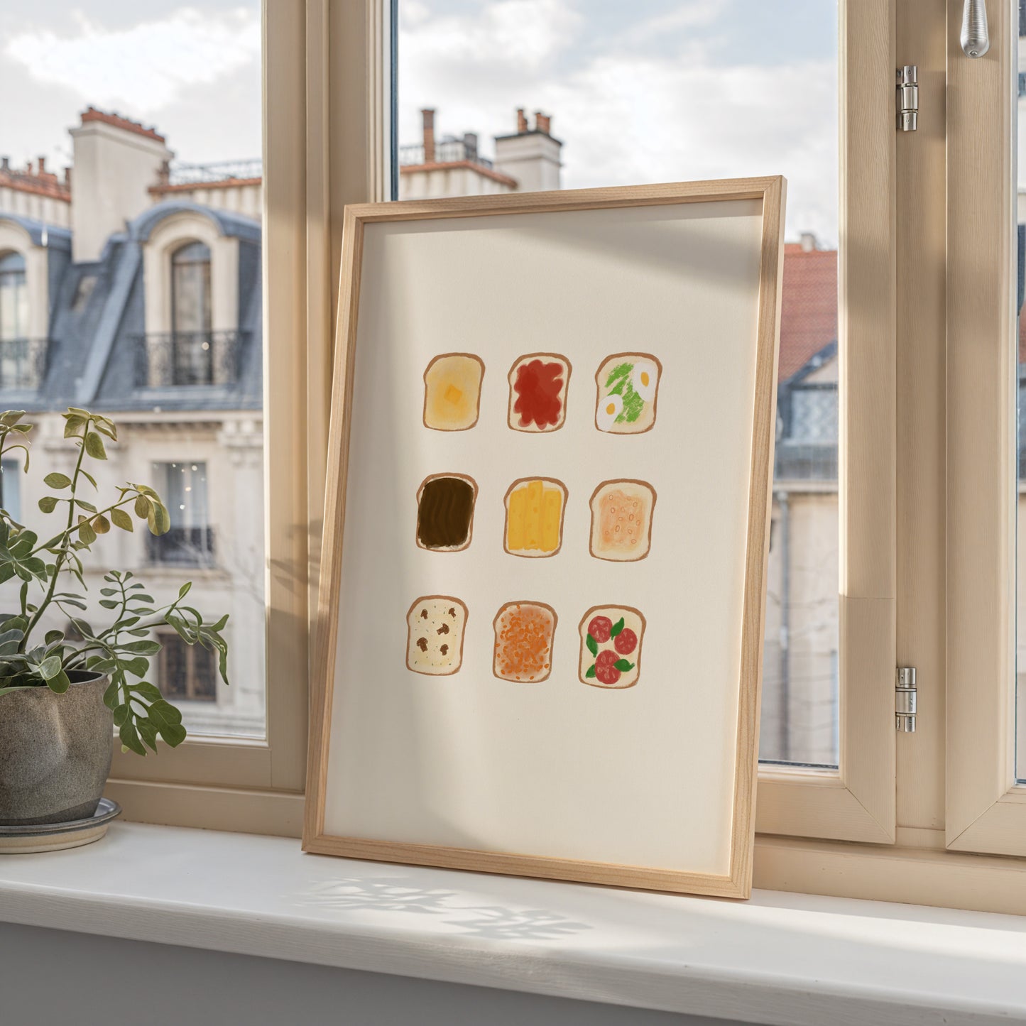 Breakfast Wall Poster
