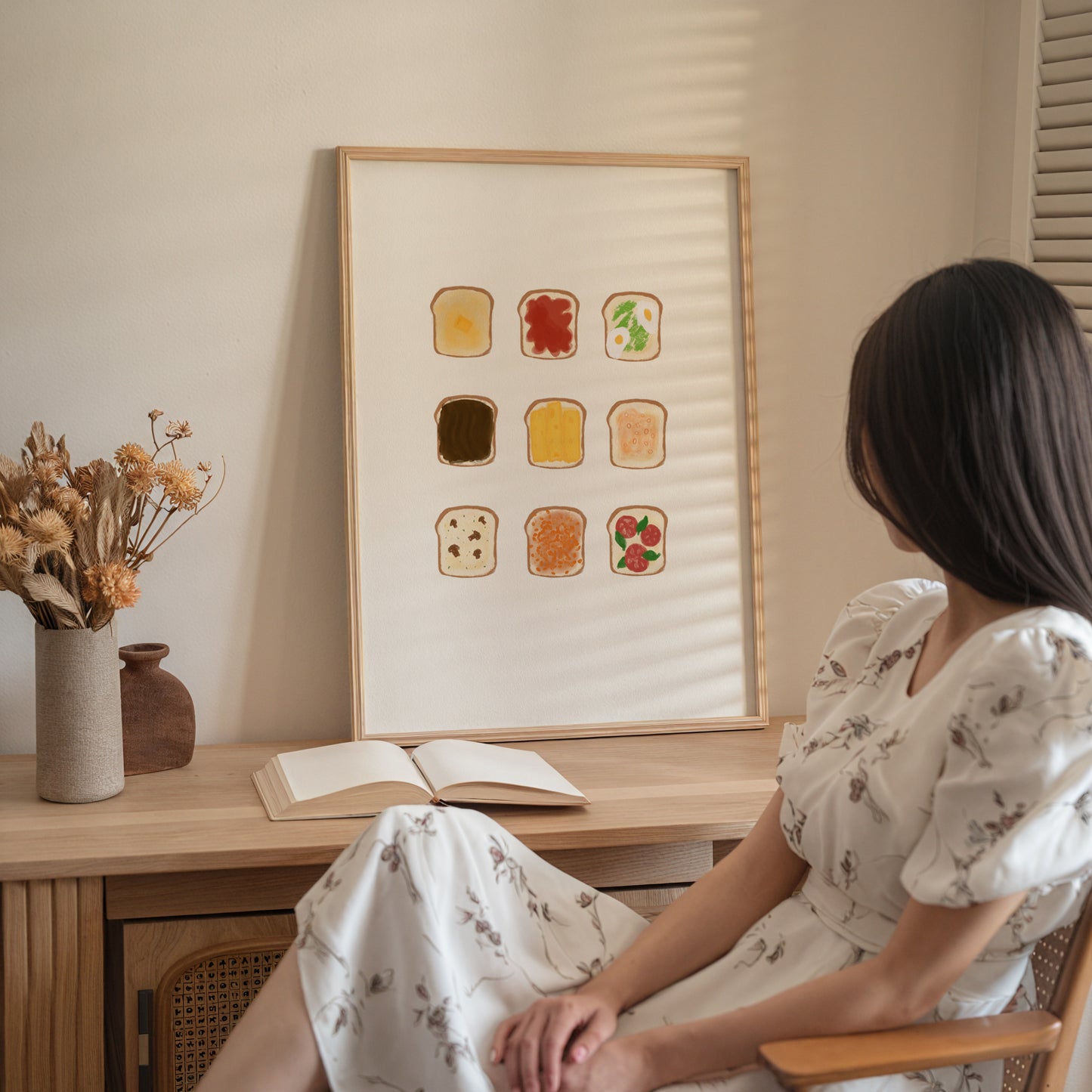 Toast Toppings - Kitchen Wall Print