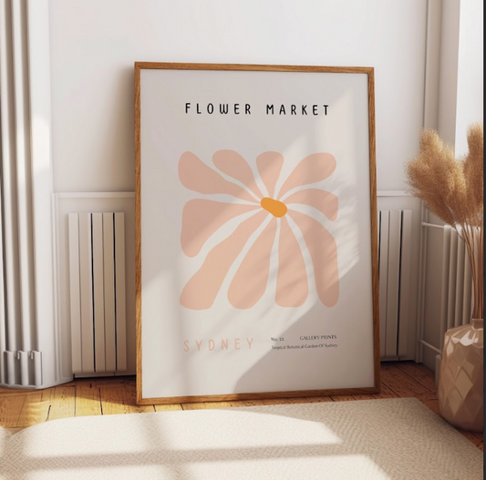 Matisse Flower Market Print: Sydney Botanical Wall Art