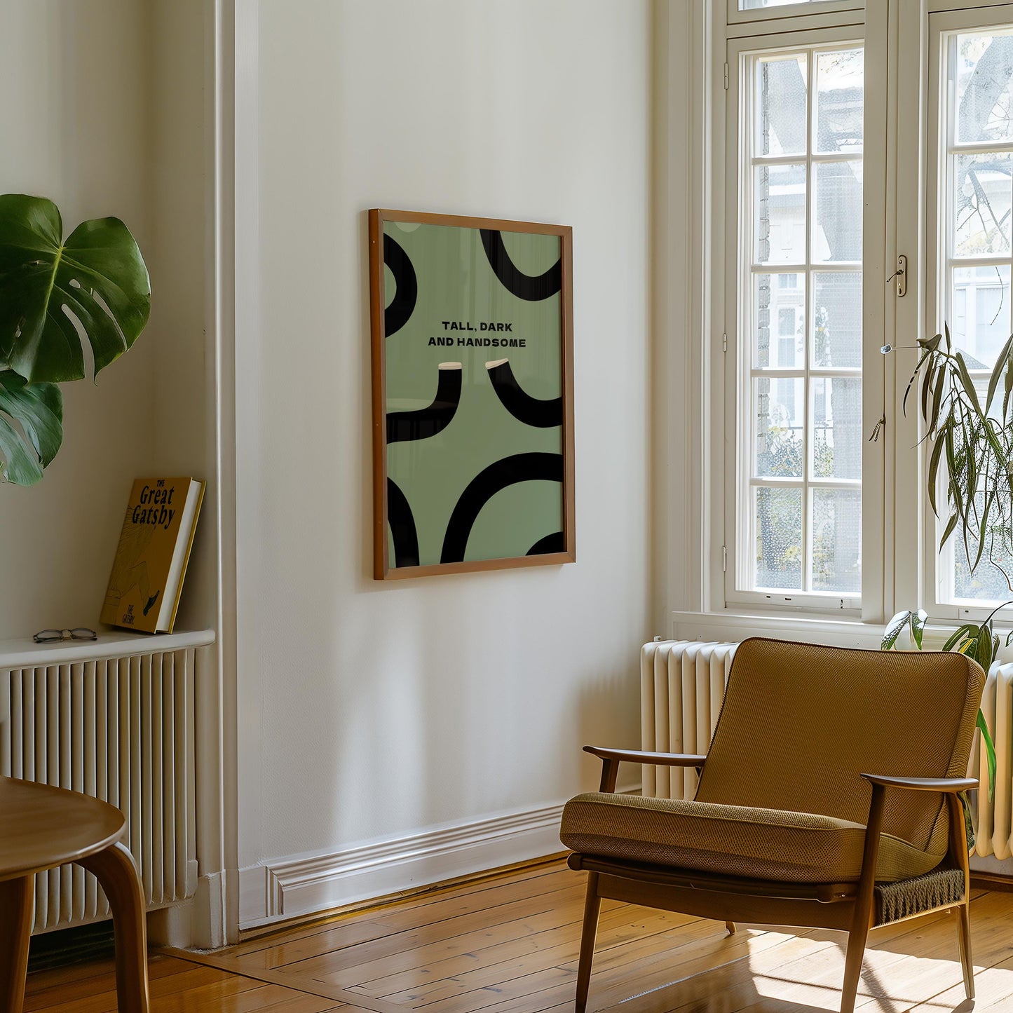 Tall Dark and Handsome wall art