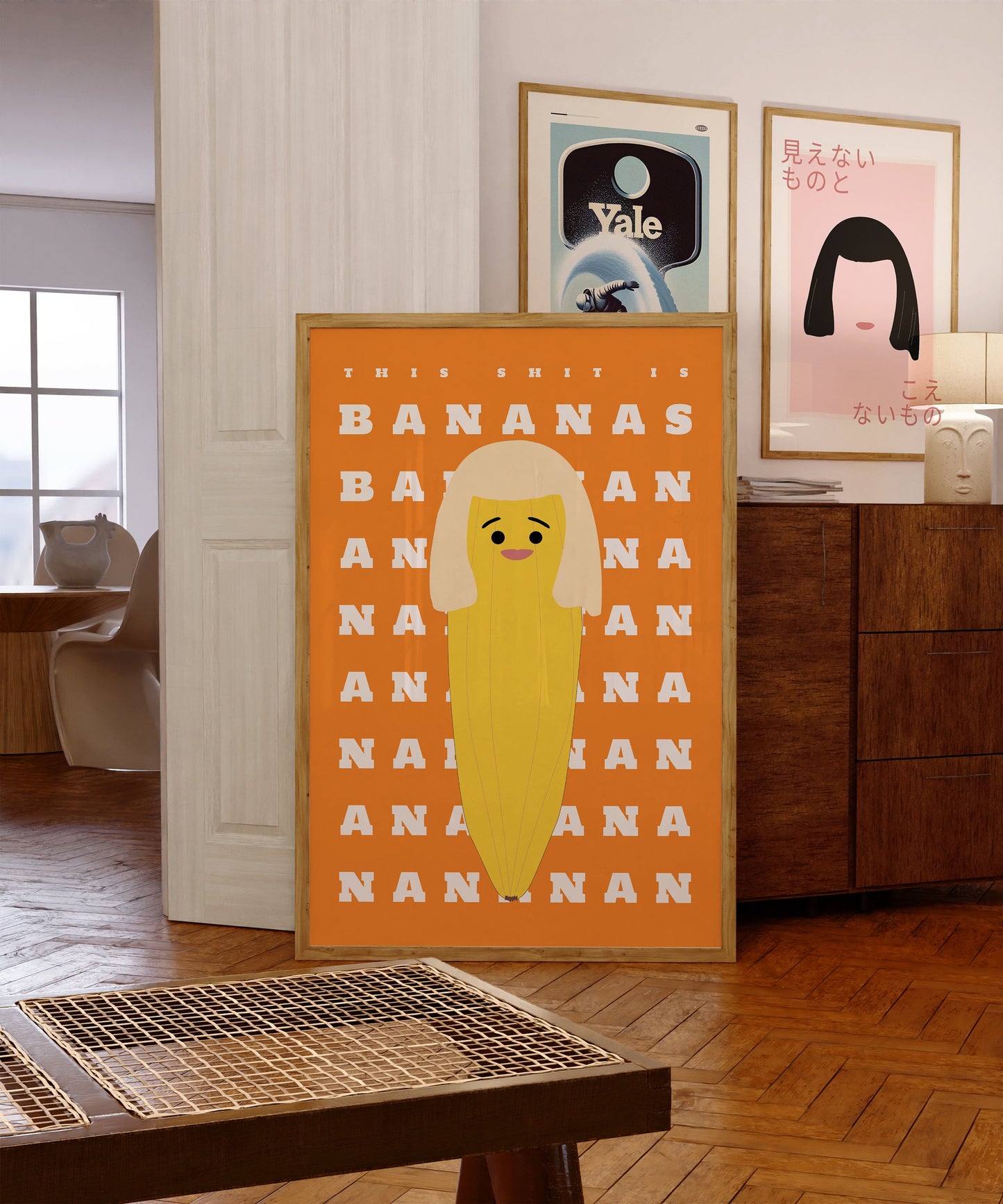 This is bananas - Gwen Stefani inspired fan wall art print