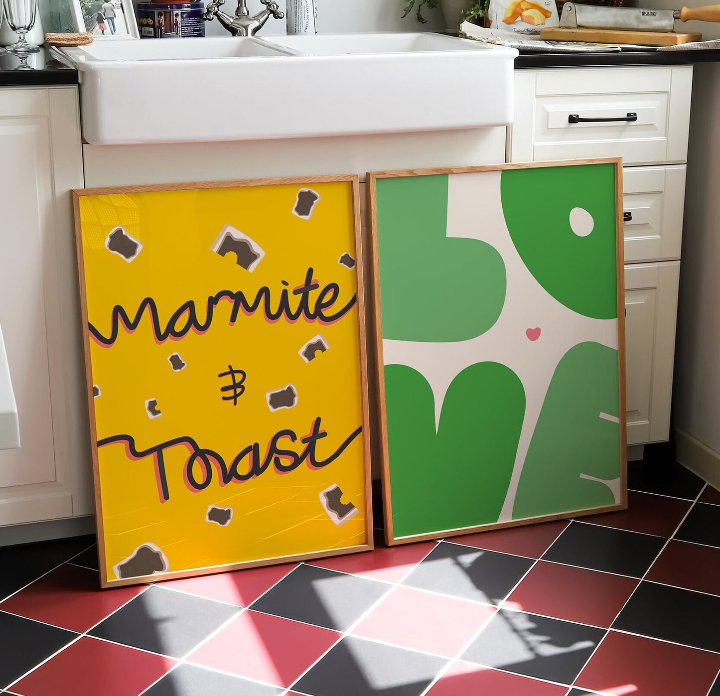 Wall Art poster for someone who eats Marmite Breakfast bar 