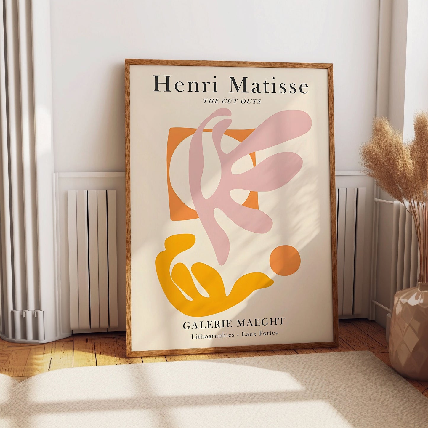 Henri Matisse Poster Berggruen & Cie Wall Art Print, Home decor, Paper Cut out, Kitchen Bedroom, Living room, Bathroom Colourful Art gifts