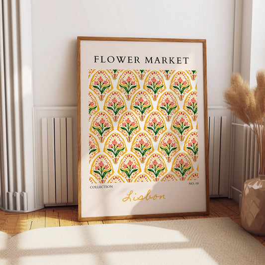 Henri Matisse Flower Market Print Wall Art, Home decor Lisbon collection No. 09 Kitchen Bedroom Living room, hall wall art poster print gift