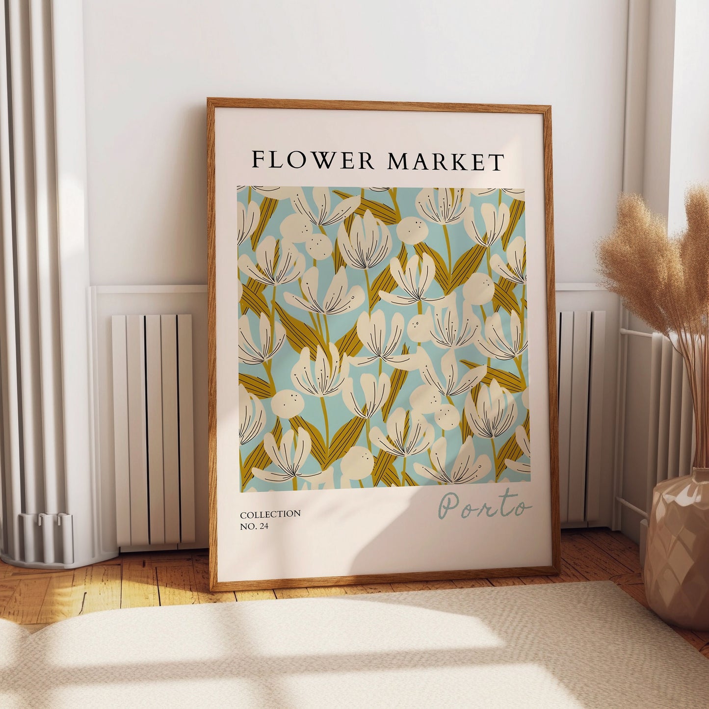 Henri Matisse Flower Market Print Wall Art, Home decor Porto Portugal Floral Kitchen Bedroom Living room, hall wall art poster print gift