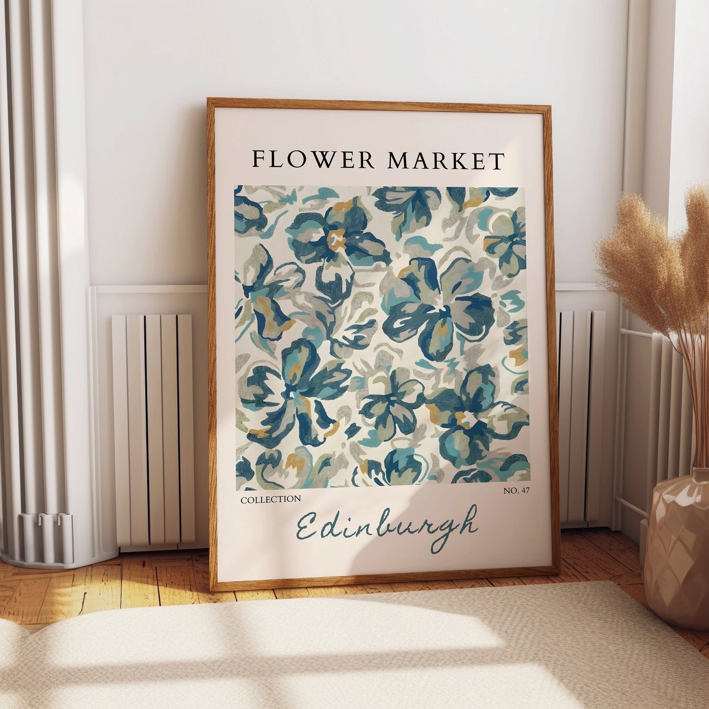 Henri Matisse Flower Market Print Wall Art Home decor, Edinburgh Scotland Floral Kitchen Bedroom Living room hall wall art poster print gift