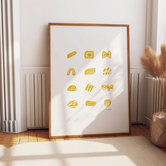 Pasta Wall Art Print