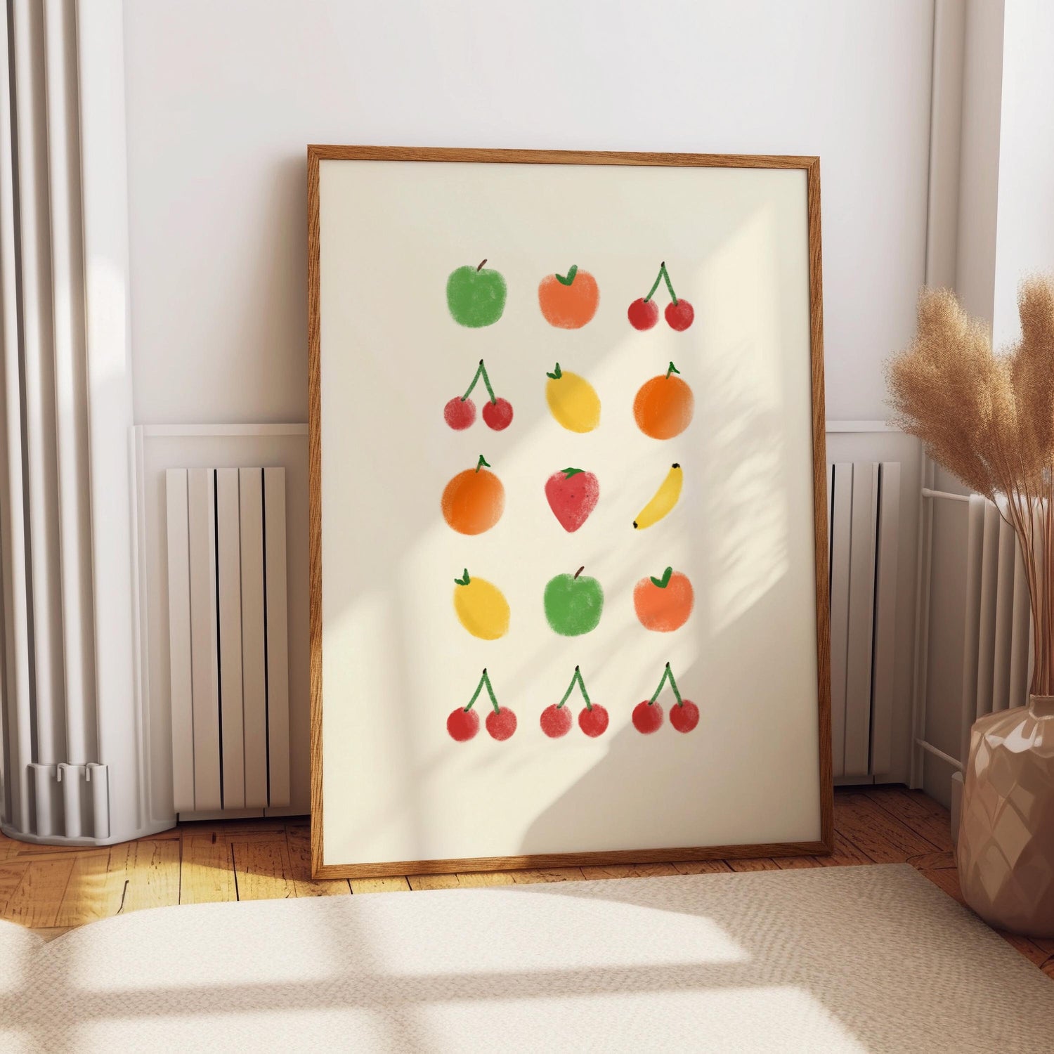 Hand Drawn Fruits Poster