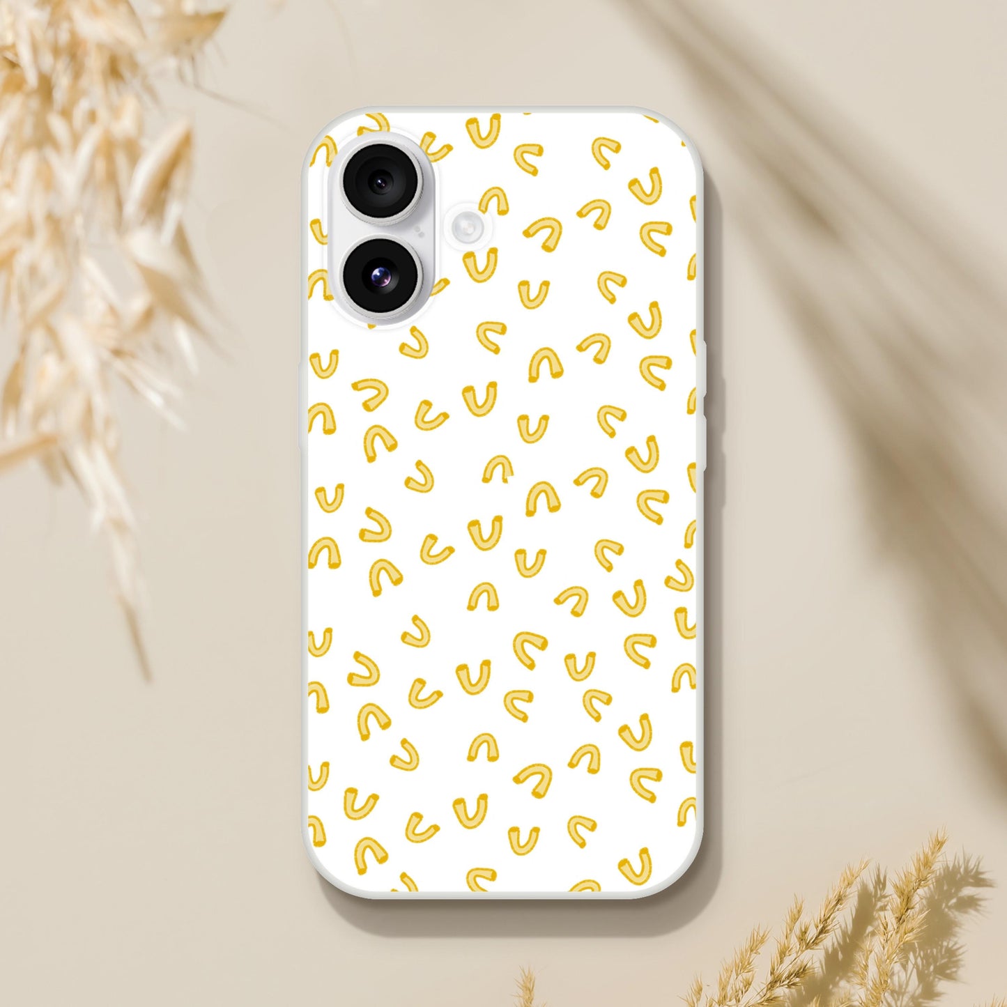 Macaroni Pasta iPhone Case: Illustrated Italian Food Design