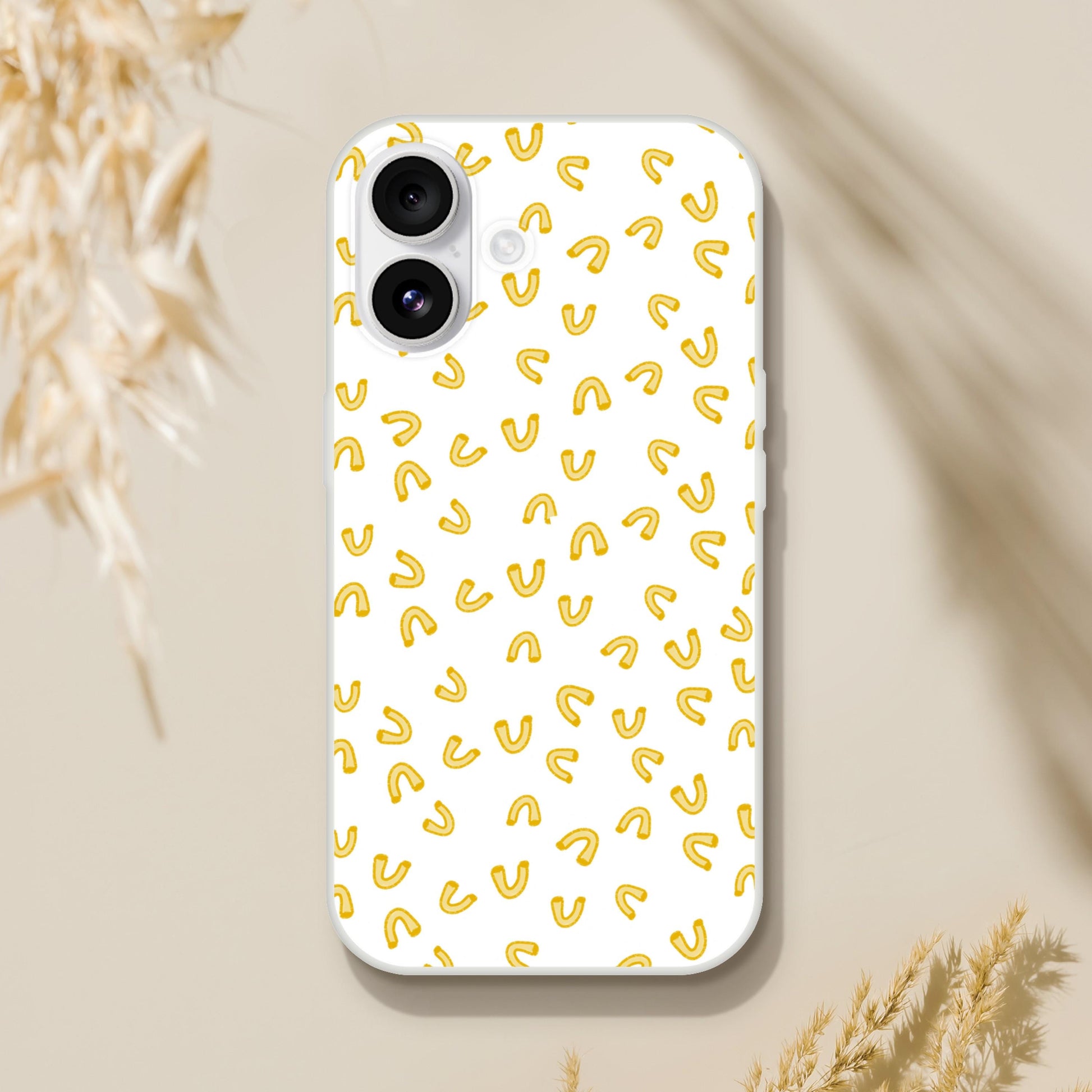 Macaroni Pasta iPhone Case: Illustrated Italian Food Design