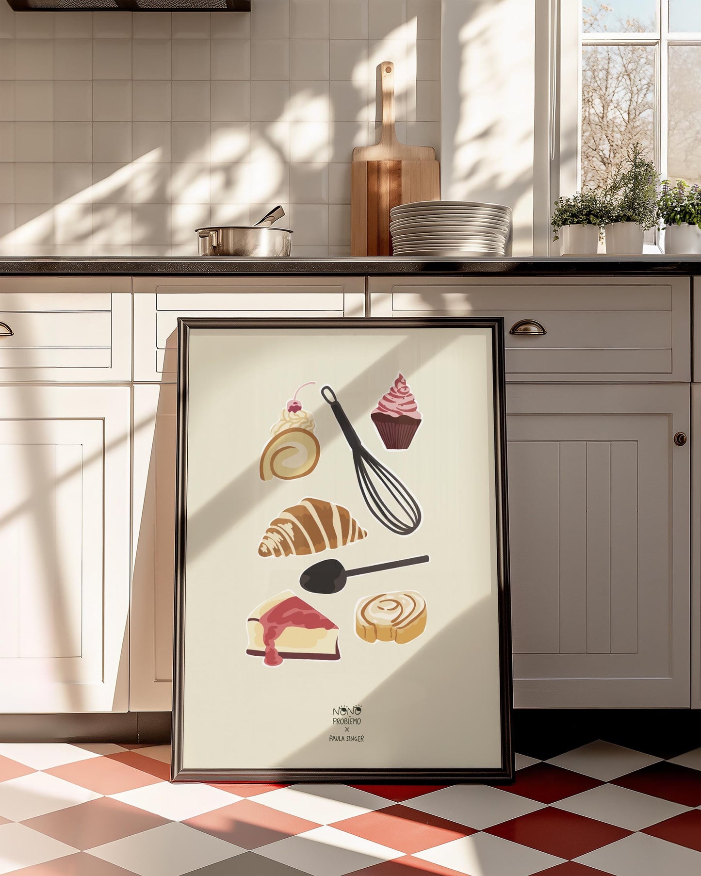 Kitchen wall art print